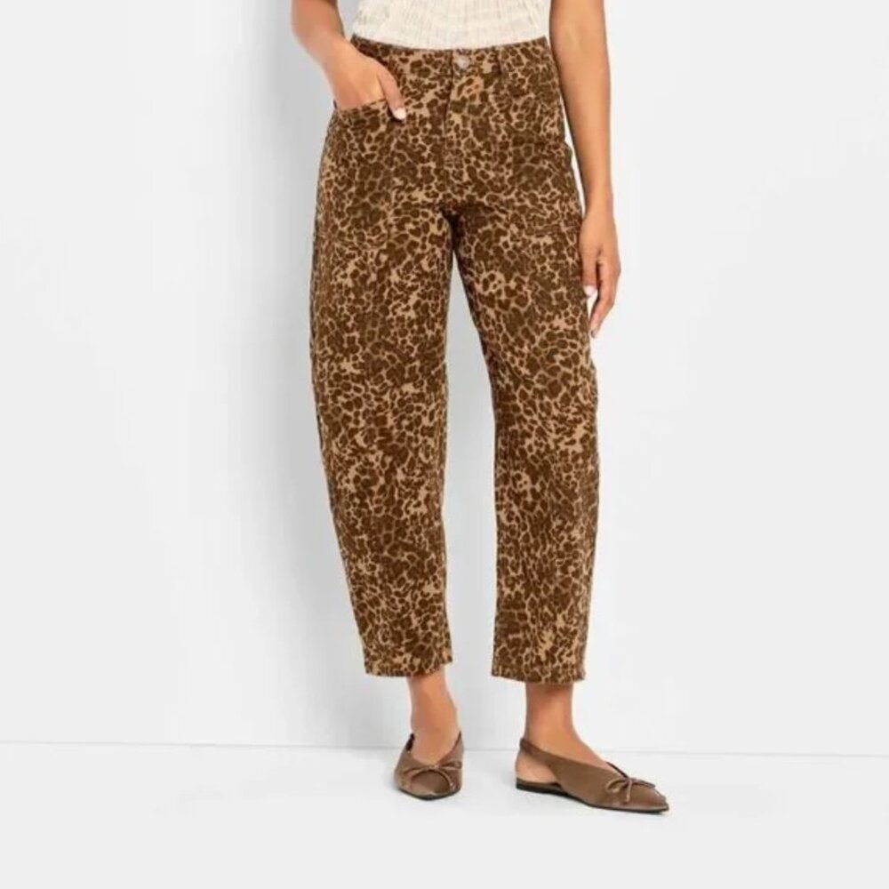 Future Collective Barrel Leg Jeans